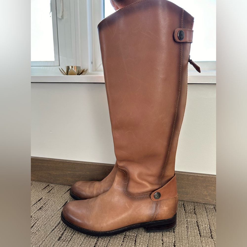 Leather Riding Boot - Sam Edelman
